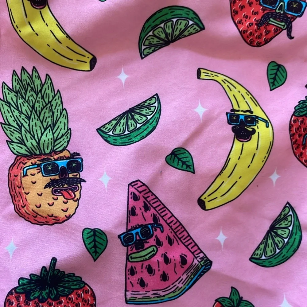 Boardies Mulga Tutti Fruity Fruit Swim Trunks Boardshorts - Medium
